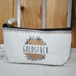 Kosmetiktasche Goldstück