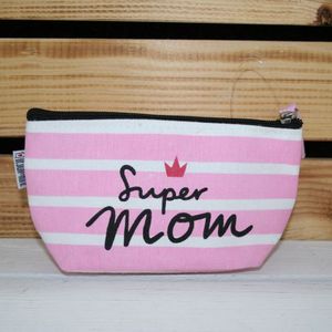 Kosmetiktasche Super Mom