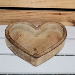 Schale Herz Mangoholz