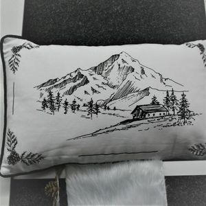 Kissen Winterlandschaft