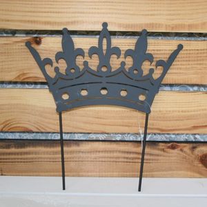 Gartenstecker Krone