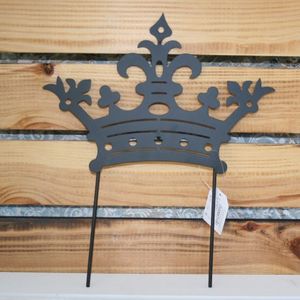 Gartenstecker Krone