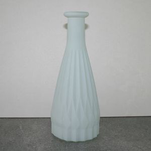 Flaschenvase Glas  matt