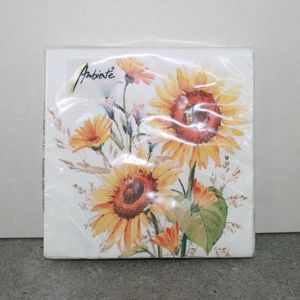 Cocktailservietten Sonnenblume