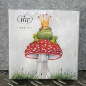 Cocktailservietten "Frosch"