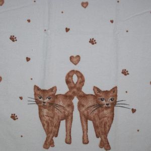 Gästetuch Katze