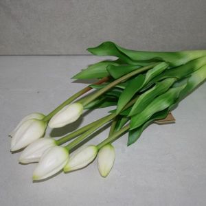 Tulpenstrauß weiss