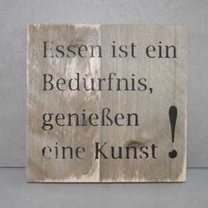 Schild Holz 