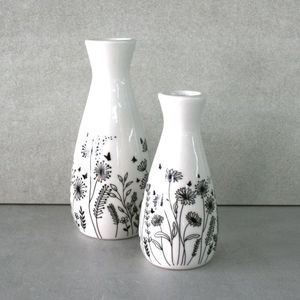 Vase Blumendekor