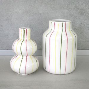 Vase Steifen bauchig
