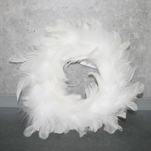 Federkranz weiss