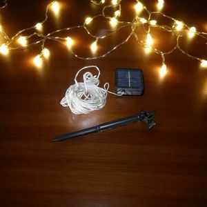 Lichtergirlande Solar 10m